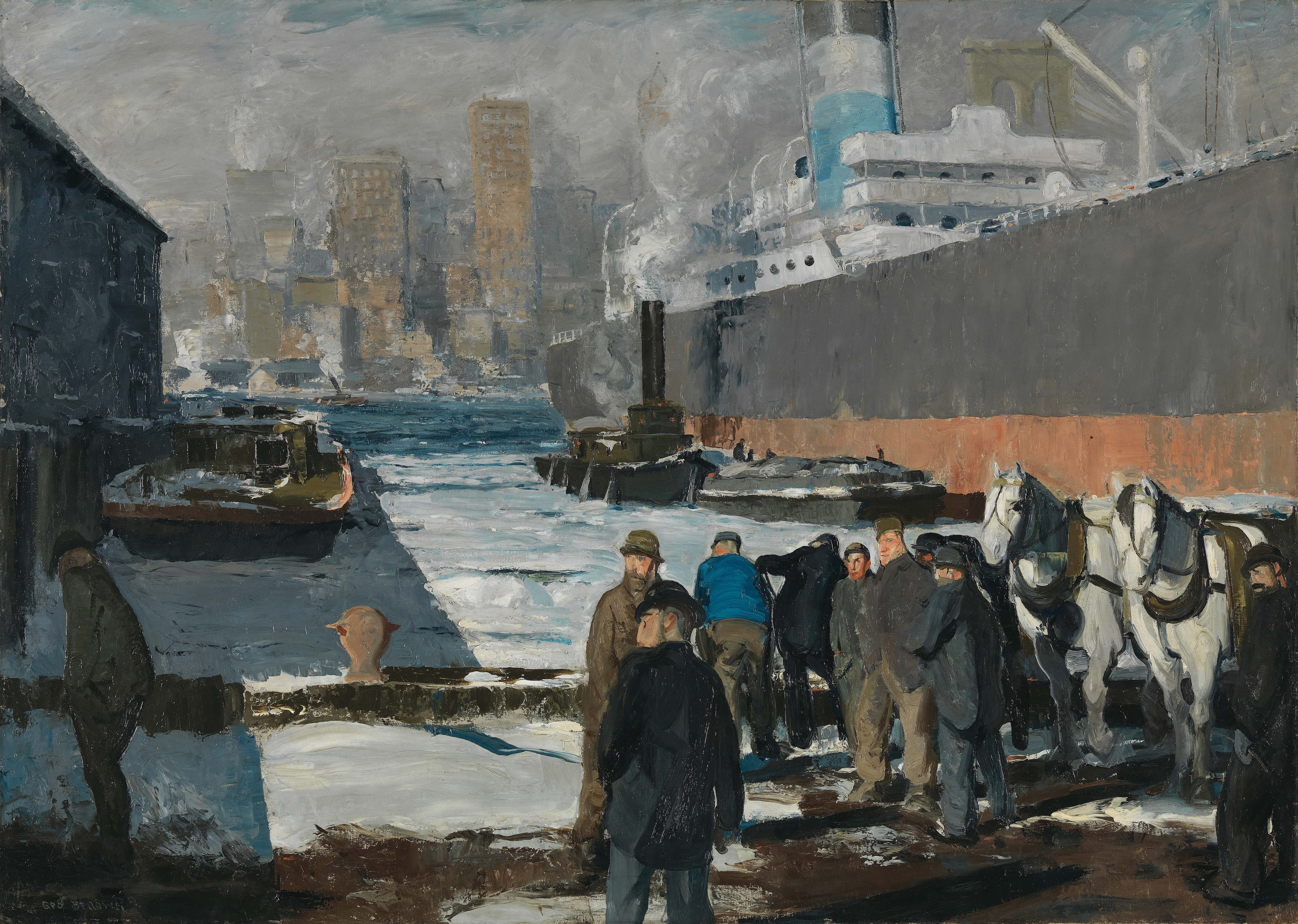 0912_George Bellows_Men of the Docks 썸네일