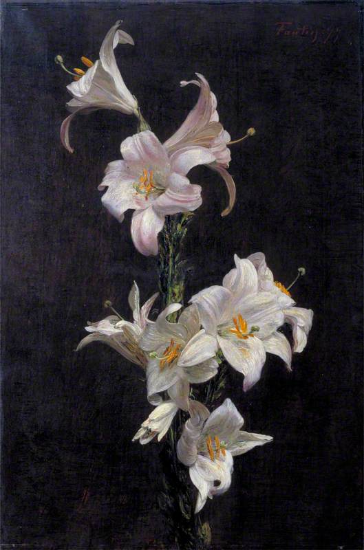 0549_Henri Fantin-Latour_White Lilies 썸네일