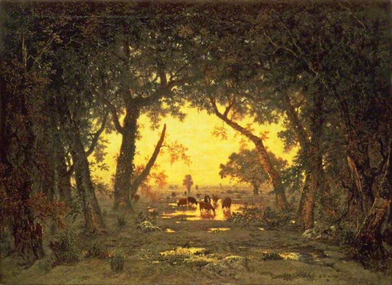 0503_Theodore Rousseau_The Forest of Fontainebleau 썸네일