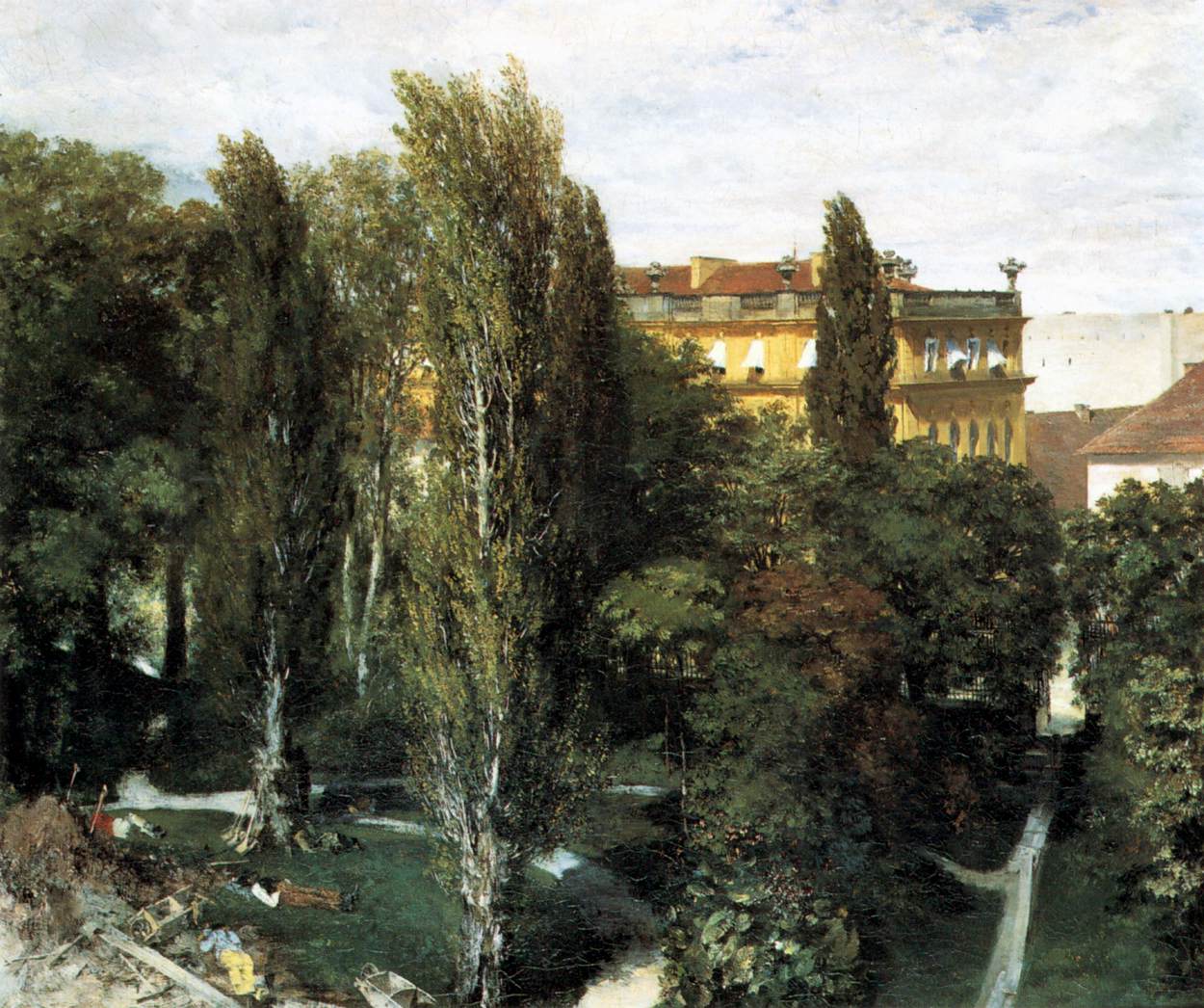 0826_Adolf menzel_The Palace Garden of Prince Albert 썸네일