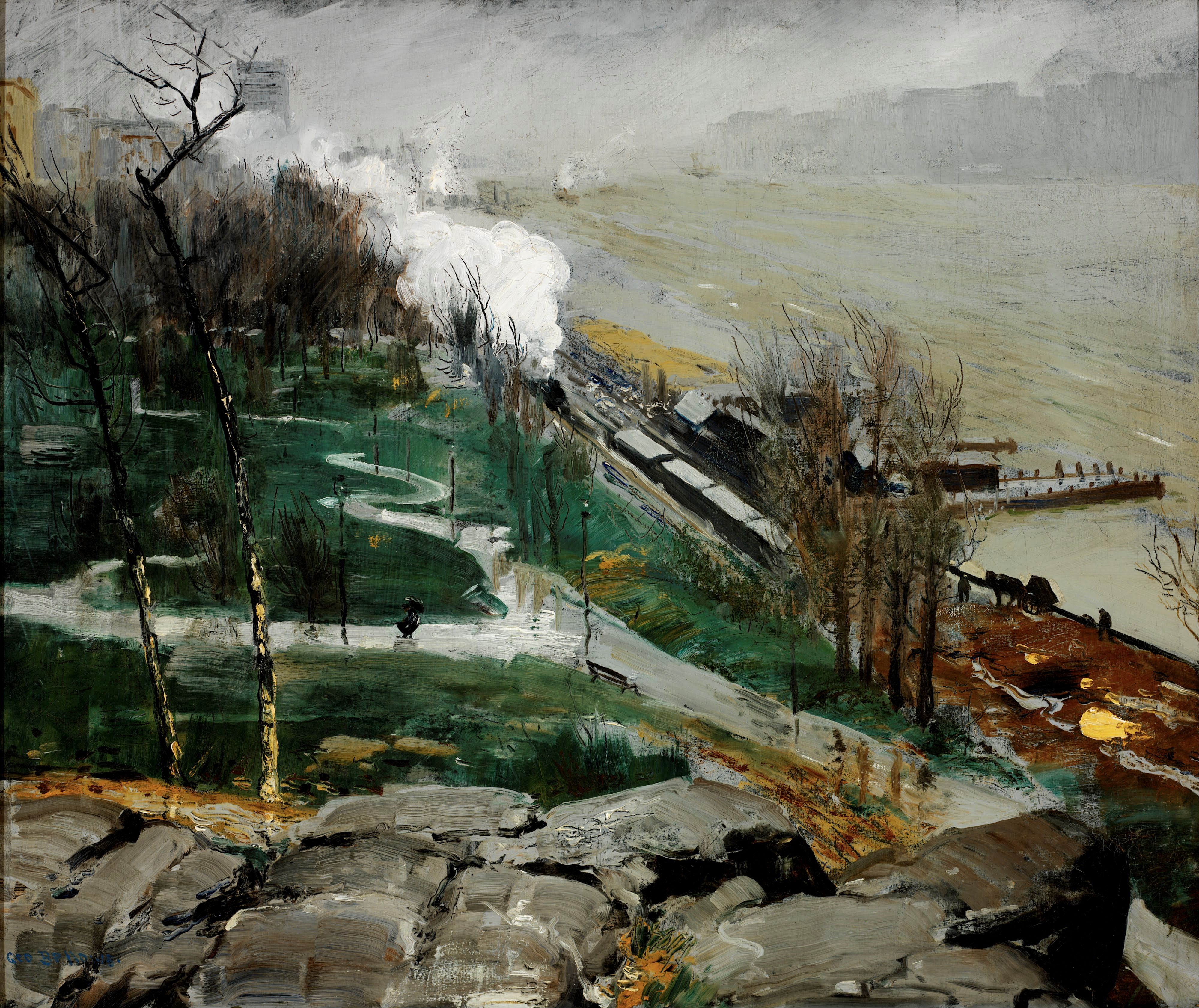 0920_George Bellows_Rain on the River 썸네일