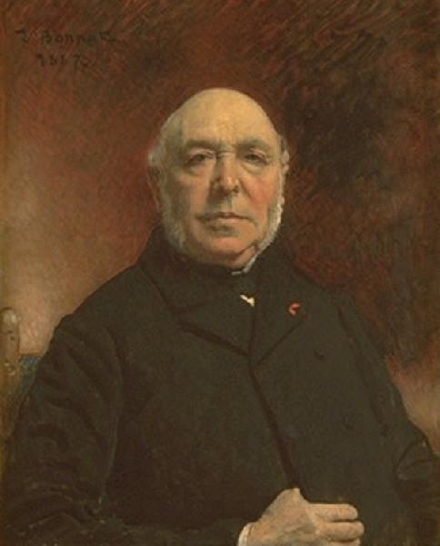 0791_Léon Joseph Florentin Bonnat_Portrait of M. Delarue, architect 썸네일