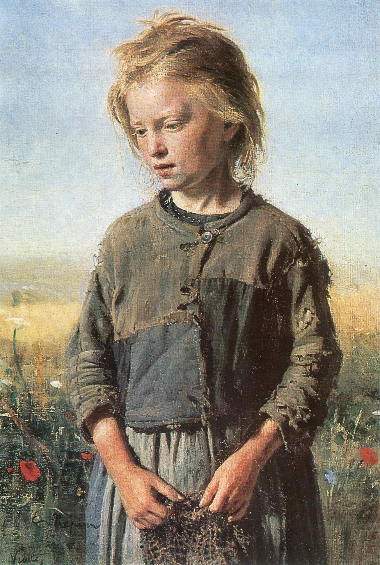 0191_Ilya Yefimovich Repin_Beggar (Fisher Girl) 썸네일