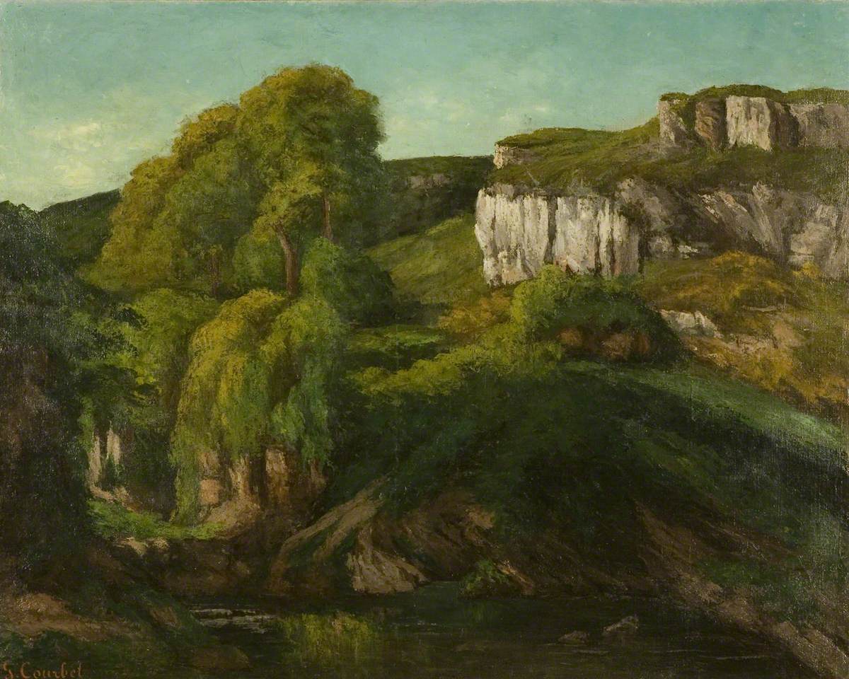 0070_Gustave Courbet_Valley of the Loue, near Ornans 썸네일