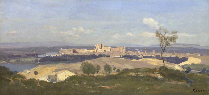 0392_Jean-Baptiste-Camille Corot_Avignon from the West 썸네일