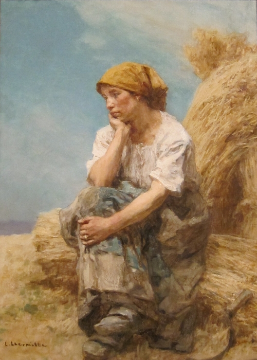 0653_Léon Lhermitte_Peasant Woman Resting 썸네일