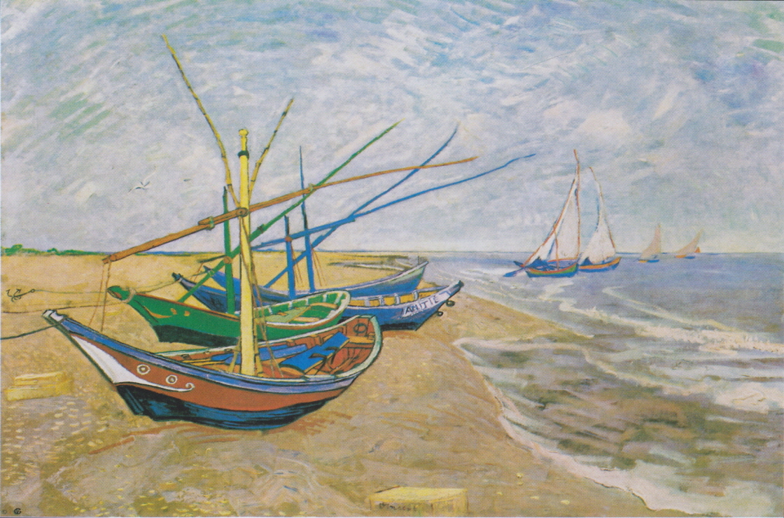 Boats at Sea, Saintes - Maries - de - la - Mer 썸네일