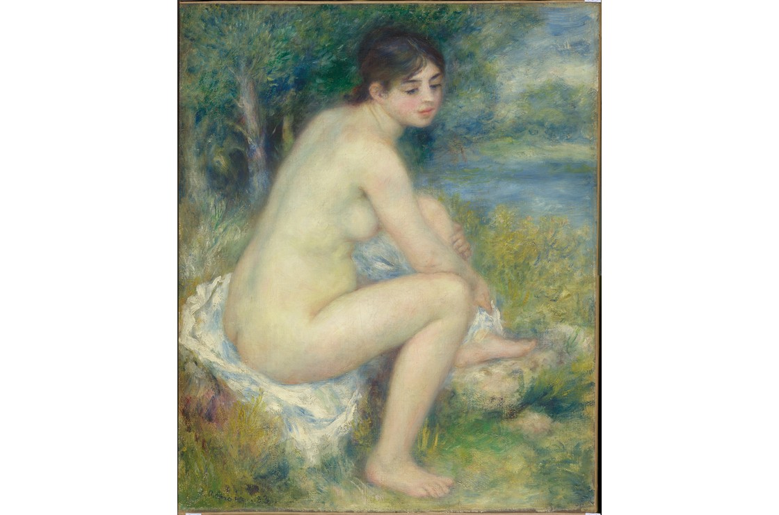 Femme nue dans un paysage (1883) 썸네일