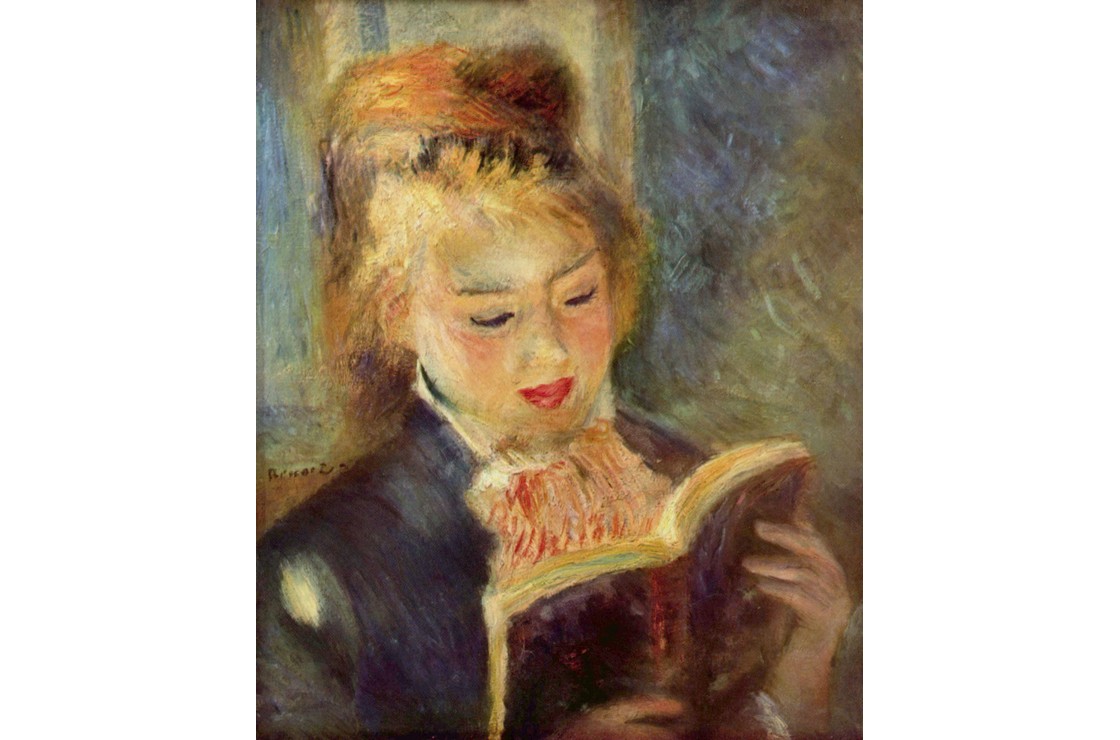 Lesendes Mädchen [2] 썸네일