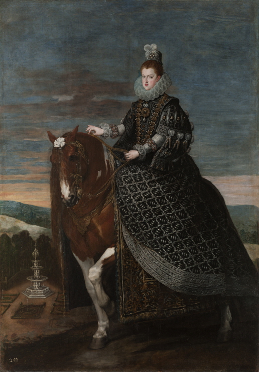 Equestrian Portrait of Margarita of Austria 썸네일