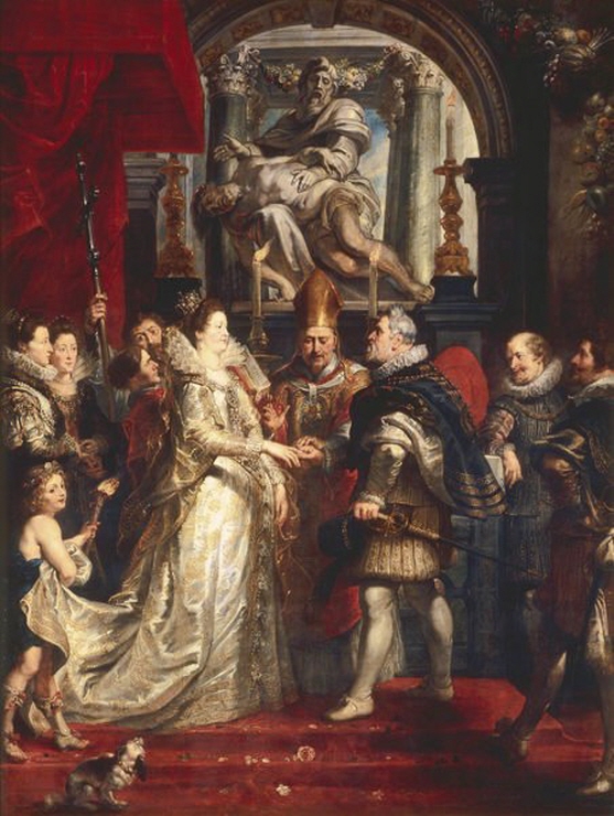The Wedding by Proxy of Marie de' Medici to King Henry IV 썸네일