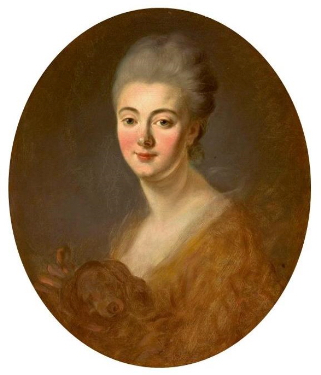 Portrait of Elisabeth Sophie Constance de Lowendhal 썸네일