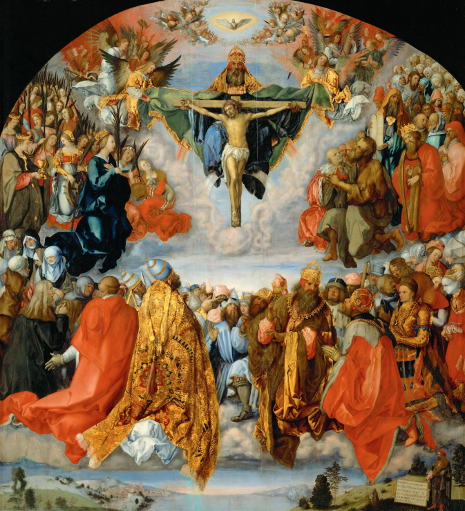The Adoration of the Trinity (Landauer Altar) 썸네일