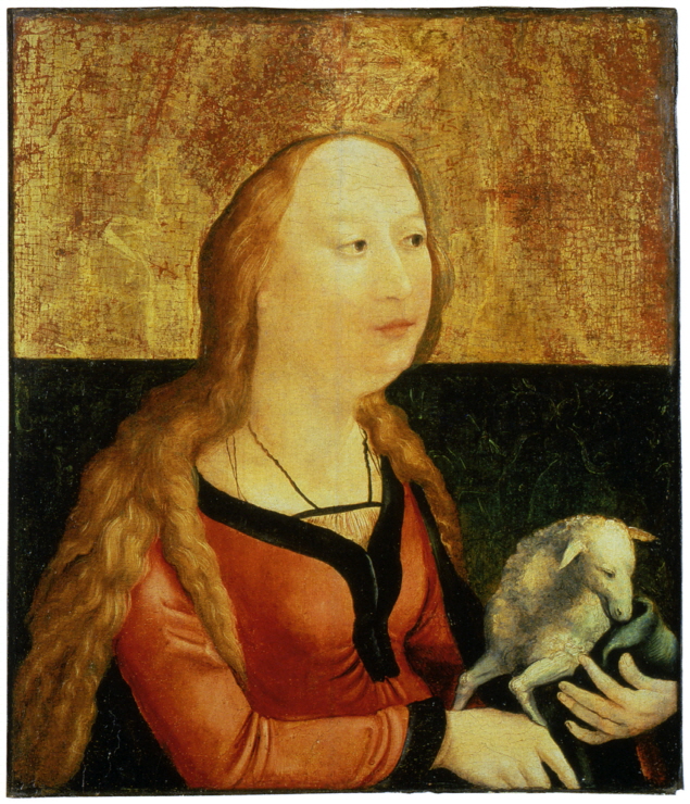 Saint Agnes of Rome (Coburg Panel) 썸네일