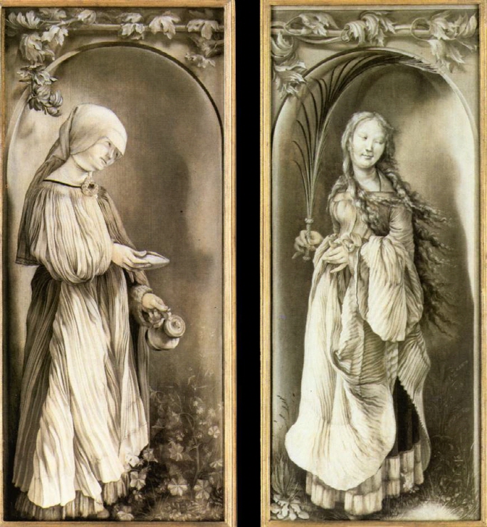 St. Elizabeth and a Saint Woman with Palm 썸네일