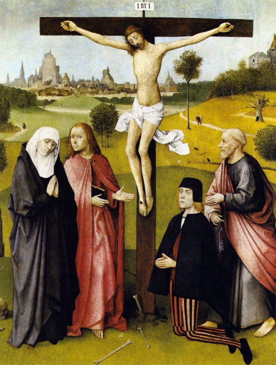 Crucifixion With a Donor 썸네일