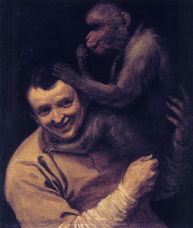 Man with Monkey 썸네일