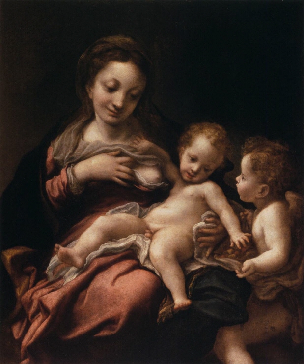 Virgin and Child with an Angel 썸네일