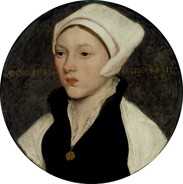 Portrait Miniature of a Young Woman with a White Coif 썸네일