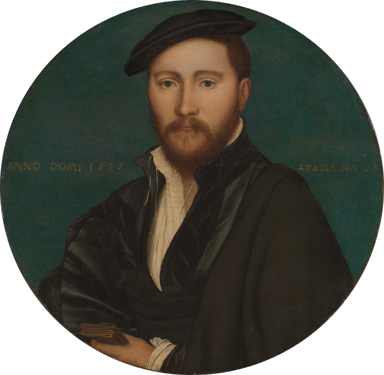 Portrait of an Unidentified Gentleman, workshop or follower of Holbein 썸네일