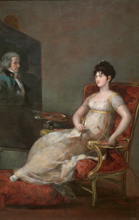 The Marchioness of Villafranca Painting her Husband 썸네일