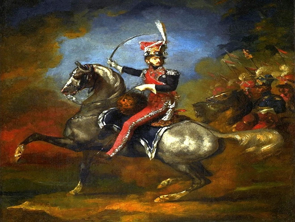 Equestrian portrait of Wincenty Krasiński. 썸네일