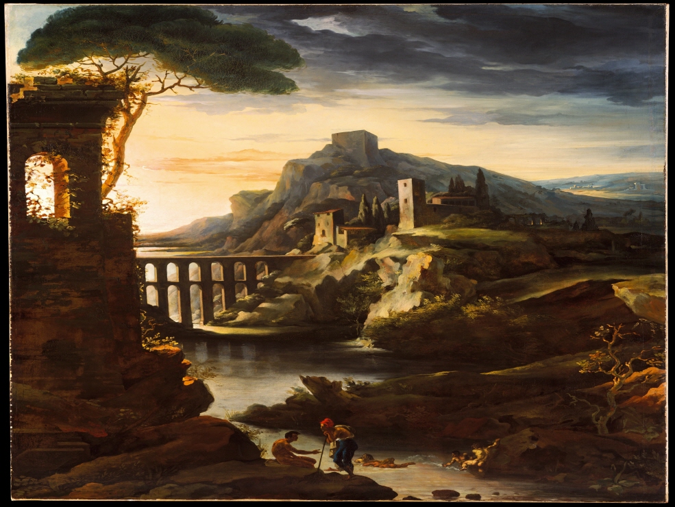 Evening: Landscape with an Aqueduct 썸네일
