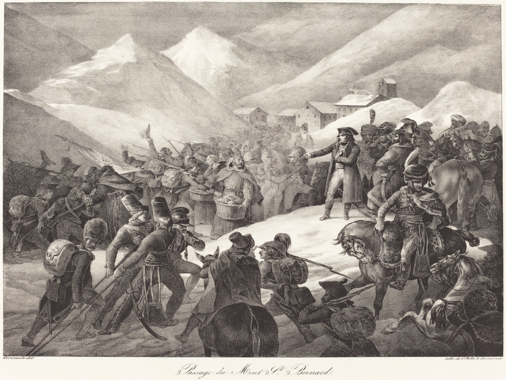 Passage du Mont St. Bernard (Napoleon's Army Crossing the St. Bernard Pass) 썸네일