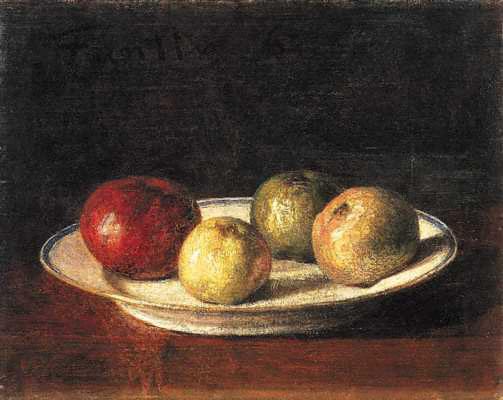 0538_Henri Fantin-Latour_A plate of apples 썸네일