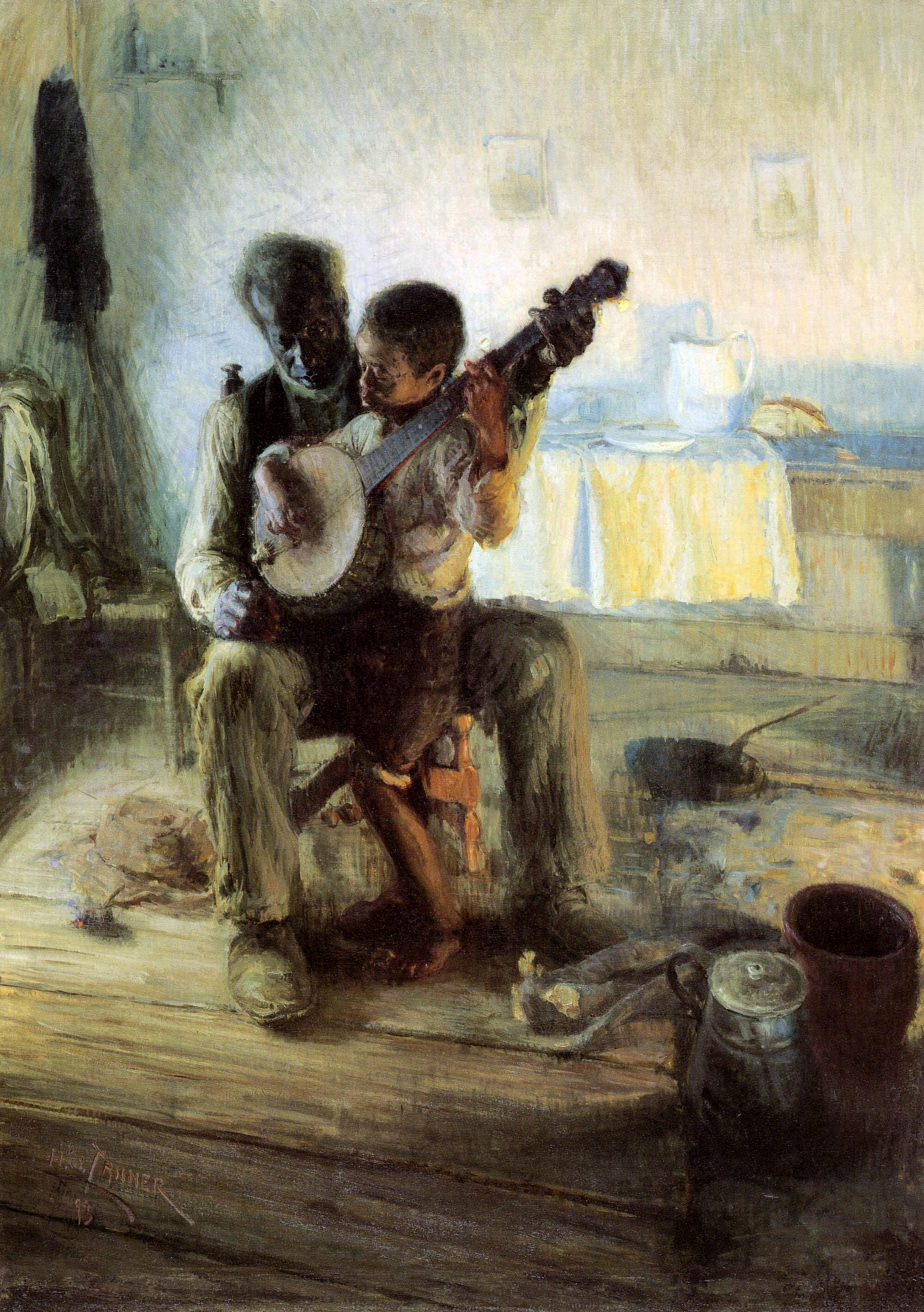 0873_Henry Ossawa Tanner_The Banjo Lesson 썸네일