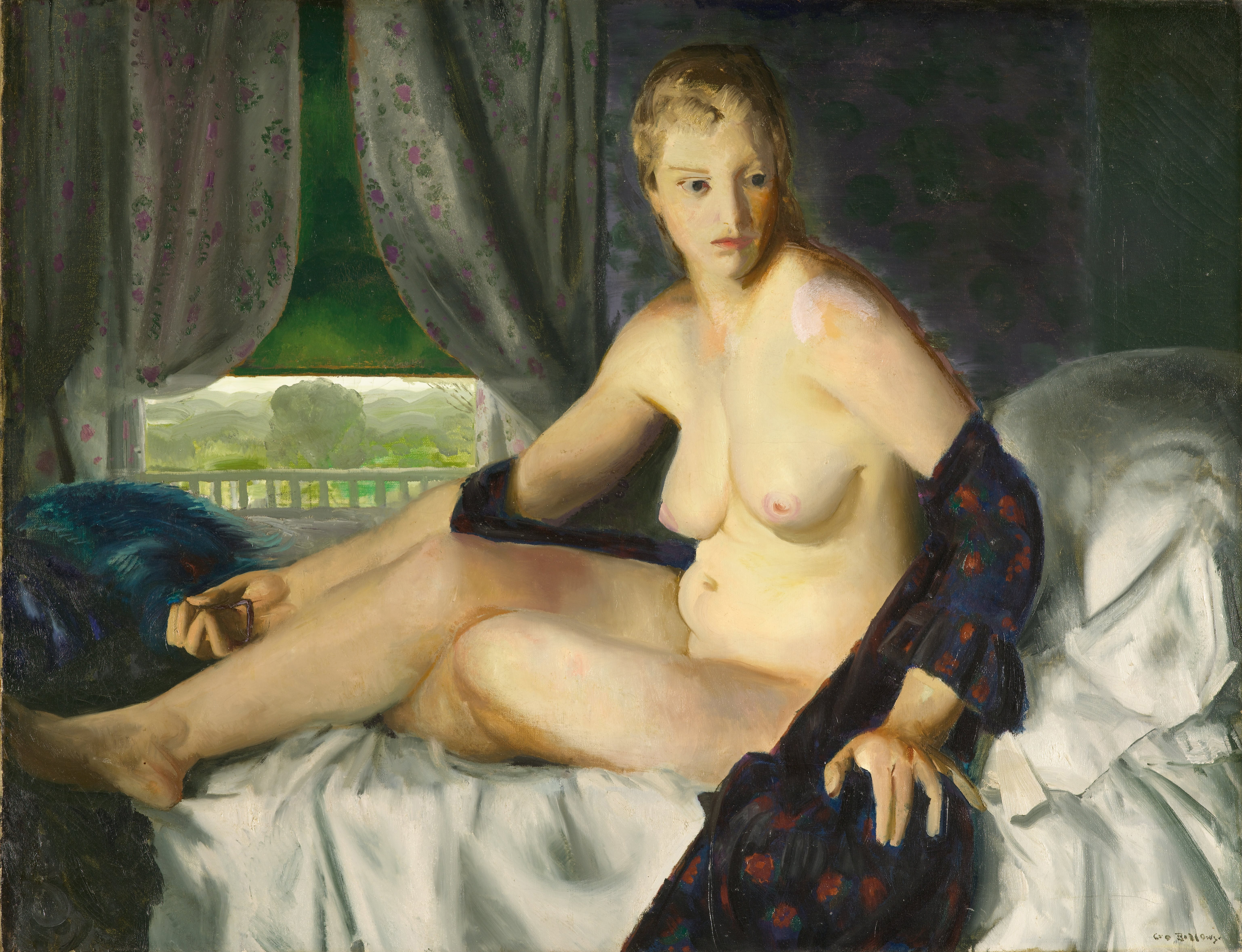 0933_George Bellows_Nude with Fan 썸네일